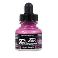 Daler Rowney 120 Sundown Magenta Fw Pearlescent Acrylic Inks 29.5 ml Cam Şişe