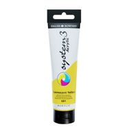 Daler Rowney 129150681 Fluoro Yellow 150 ml Akrilik Boya