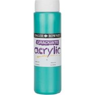 Daler Rowney 213082 500 ml No:719 Metallic Green Graduate Akrilik Boya