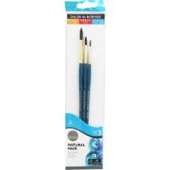 Daler Rowney 216910300 3'lü Simply Natural Hair Fırça Seti