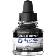 Daler Rowney 29.5 ml 034 Ivory Black Aquafine Watercolour İnk Sulu Boya Mürekkebi