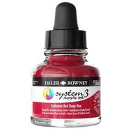 Daler Rowney 29.5 ml 504 Cadmium Red Deep Hue System 3 Akrilik Mürekkep