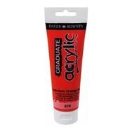 Daler Rowney 5781854 120 ml No:619 Cadmium Orange Hue Graduate Akrilik Boya