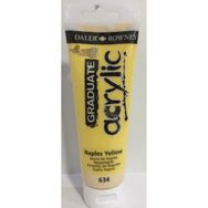 Daler Rowney 634 Naples Yellow 120 ml Akrilik Boya