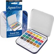 Daler Rowney AquaFine 24'lü Sulu Boya Seyahat Seti
