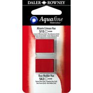 Daler Rowney Aquafine 2'li Alizarin Crimson-Rose Madder Sulu Boya Tablet