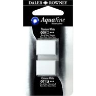 Daler Rowney Aquafine Titanium White Chinese White 2'li Sulu Boya Tablet