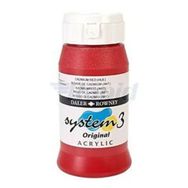 Daler Rowney Cadmium Red Hue 503 500 ml System 3 Akrilik Boya