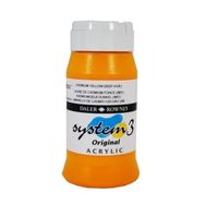 Daler Rowney Cadmium Yellow Deep (Hue) 618 500 ml System 3 Akrilik Boya