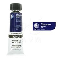 Daler Rowney Cryla Artist 419 Ultramarine Violet Seri A 75ml Akrilik Boya