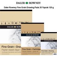 Daler Rowney Fine Grain Drawing Pads 30 Yaprak 120 gr Defter