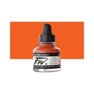 Daler Rowney Fluorescent Orange 653 Fw Acrylic Artist Ink 29.5 ml Cam Şişe