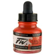 Daler Rowney Fw Ink 29.5 ml Flame Red Pistole Mürekkebi