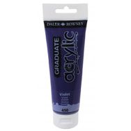 Daler Rowney Graduate 450 Violet 120 ML Akrilik Boya