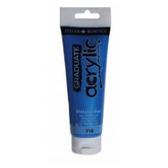 Daler Rowney Graduate 718 Metallic Blue 120 ml Akrilik Boya