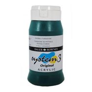 Daler Rowney Phthalo Turquoise 154 500 ml System 3 Akrilik Boya