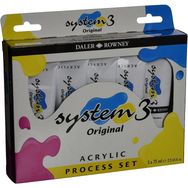 Daler Rowney Process Set 5x75 ml System 3 Akrilik Boya