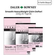 Daler Rowney Smooth Heavyweight 220 gr 25 Yaprak Defter