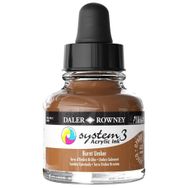 Daler Rowney System 3 223 Burnt Umber 29.5ml Akrilik Boya