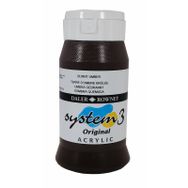 Daler Rowney System 3 223 Burnt Umber 500ml Akrilik Boya