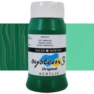Daler Rowney System 3 335 Emerald 500ml Akrilik Boya