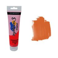 Daler Rowney System 3 544 Fluorescent Red 150 ml Akrilik Boya