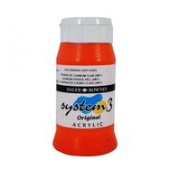 Daler Rowney System 3 638 Cadmium Orange Light 500ml Akrilik Boya
