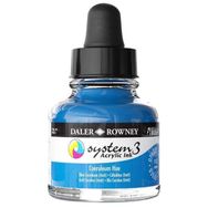 Daler Rowney System3 Sıvı 29.5 ml Coeruleum Hue112 Akrilik Mürekkep Boya