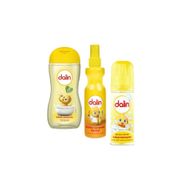 Dalin 200 ml Bebek Şampuanı + 200 ml Kolay Tarama Spreyi + 150 ml Bıcı Bıcı Kolonya Seti
