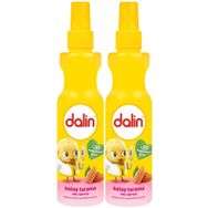 Dalin 2x200 ml Badem Özlü Kolay Saç Tarama Spreyi