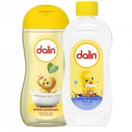 Dalin 2x225 ml Şampuan+100 ml Bebek Kolonyası