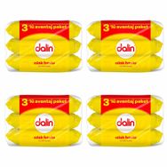 Dalin 3'lü Islak Havlu Mendil 4 Paket 672 Yaprak