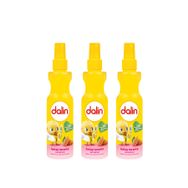 Dalin 3x200 ml Badem Yağlı Kolay Saç Tarama Spreyi