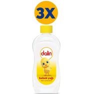 Dalin 3x300 ml Etkin Nemlendirici Bebek Yağı