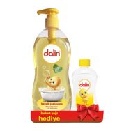 Dalin 700 ml Bebek Şampuanı+Vanilya Kokulu 100 ml Bebek Yağı Seti