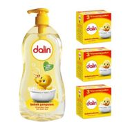 Dalin 700 ml Klasik Bebek Şampuanı ve 9'lu Hassas Ciltler İçin Bebek Sabunu