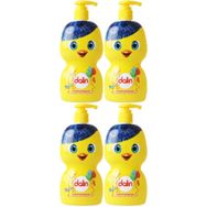 Dalin Eğlen Öğren Serisi 4x500 ml Pompalı Bebek Şampuanı
