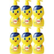 Dalin Eğlen Öğren Serisi 6x500 ml Pompalı Bebek Şampuanı