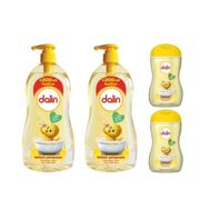 Dalin Klasik 900 ml Bebek Şampuanı + Dalin Bebek Şampuanı Klasik 100 ml (2'li) - Sarı