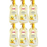 Dalin Klasik Pompalı 6x500 ml Bebek Şampuanı