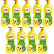 Dalin Nem ve Koruma Avakado Özlü Pompalı 9x700 ml Bebek Saç ve Vücut Şampuanı