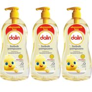 Dalin Pompalı 900 ml 3 Adet Bebek Şampuanı