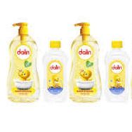 Dalin Rahat ve Mutlu Klasik 2 Adet 700 ml Pompalı Bebek Şampuanı ve 100 ml Bebek Yağı