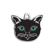 Dalis Pet Tag Siyah Kedi Künyesi
