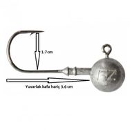 Dam No: 4/0 Ball 5 Adet 20 gr Jig Head İğne