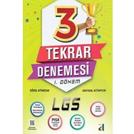 Damla Yayınevi Lgs 3 Tekrar Denemesi - 1. Dönem