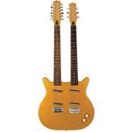 Danelectro DBN612GLD Çift Saplı 6 ve 12 Telli Elektro Gitar