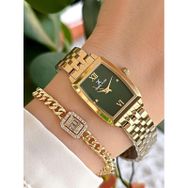 Daniel Klein DK137663 Retro Vintage Çelik Kordon 3 Atm Suya Dayanıklı Kadın Kol Saati + Bileklik