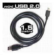 Dark 1.5 mt Siyah Mini USB 2.0 Şarj ve Data Kablosu