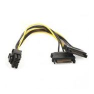 Dark 2x SATA 6+2Pin PCI-EX Dönüştürücü Güç Kablosu